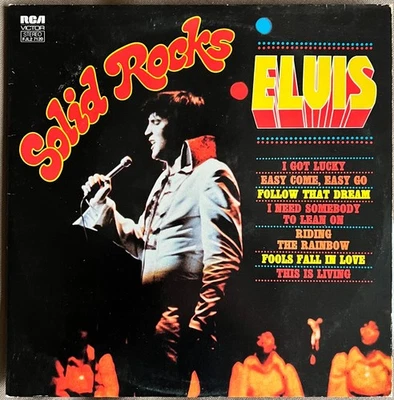 33t Elvis Presley - Solid Rocks - 2 LP - 1975 - Photo 1/4