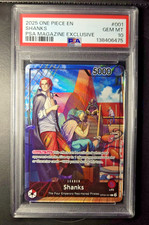 ONE PIECE Shanks psaマガジン　英語 PSA Shanks Promo : r/OnePieceTCG