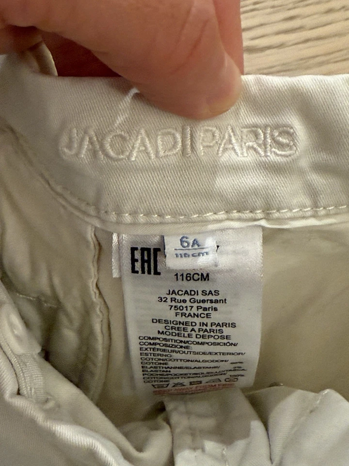 Caquis Jacadi para niños talla 6 Foto 4 de 4