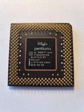 Intel Pentium Processor W/ MMX Technology, 166 Mhz, USED.