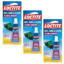 Loctite Vinyl, Fabric and Plastic Repair Adhesive 1-Ounce Tube (1360694) - 3...