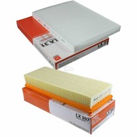 Mahle / Knecht Set Filterpaket Innenraumfilter LA 31 Luftfilter LX 997