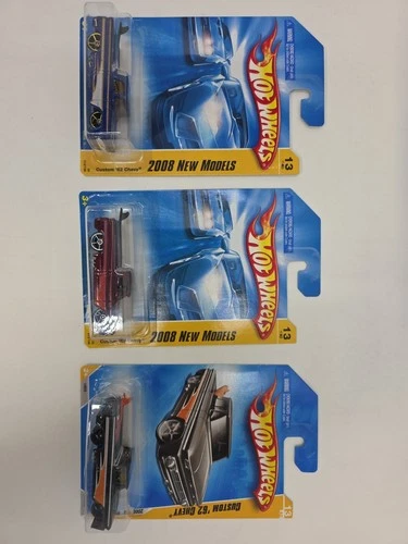 Vintage Hot Wheels Lot Of 3 Trucks NEW Chevy L9928 Custom