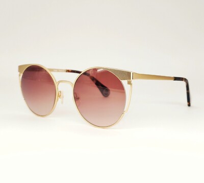 Woow Paris Super Sharp 2 Col. 5002 Gold Sunglasses 51-19-140 Rose Gradient Tint