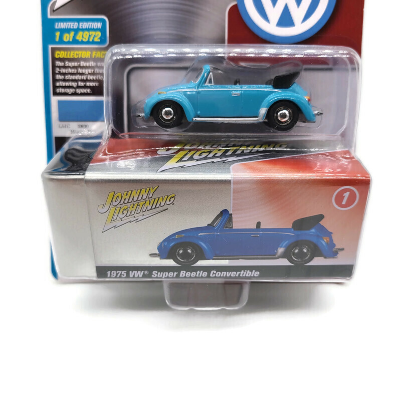 ジョニーライトニング　1975 VWスーパービートルコンバーチブル（ホワイトL） ジョニーライトニング 1975 VWスーパービートルコンバーチブル