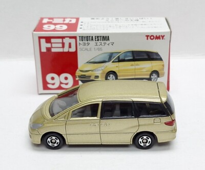 TOMICA 99 Toyota Estima 1/65 RED TOMY LOGO NEW (A) | eBay