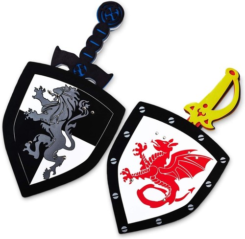 Exciting Foam Sword & Shield Set for Kids - Perfect for Medieval Themed Parties - Picture 8 of 8