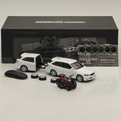 Mortal 2025 HEC 1/64 Diecast Toyota Altezza Gita Lexus IS200 Comes