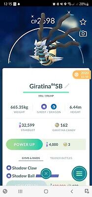 shiny giratina! caught on the first ball : r/pokemongo