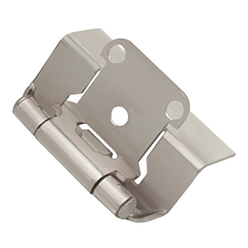 Hickory Hardware P5710F-SN Hinge Semi-Concealed Satin Nickel Finish (2 Pack) - Picture 1 of 1