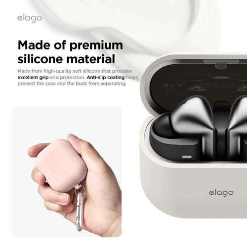 Galaxy Buds 3 Pro Hülle / Galaxy Buds 3 Hülle - elago® Silikon Case - Bild 16 von 41