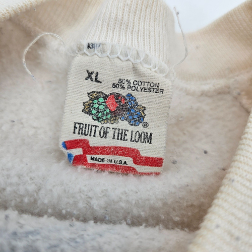 Vintage Hard Rock Cafe BAGHDAD Crew Neck Sweatshirt Size XL Underground White - Picture 10 of 19
