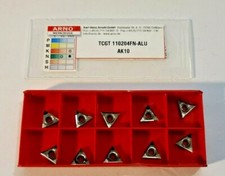 TCGT 110204FN ALU AK10 ARNO   10 INSERTS   FACTORY PACK  