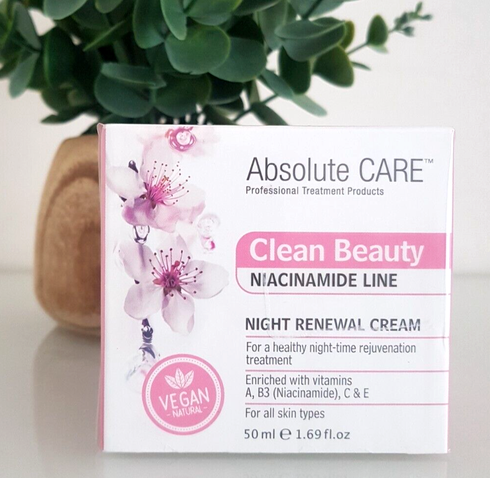 Absolute Care Clean Beaty Niacinamide Line Night Renewal Cream 50ml