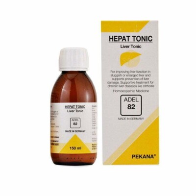 Homeopathic Germany Adel 82 (Hepat-Tonic) 150ml -Helps support liver health