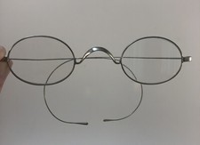 Vintage Children's Eyeglasses Oval Wire Rim Frames Kids Boys Girls Youth