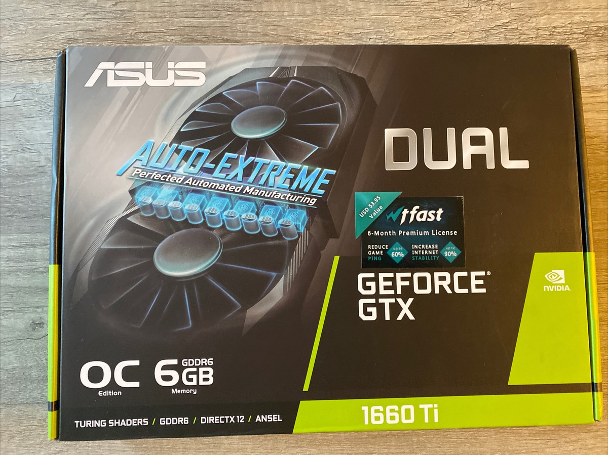 1650 Super Gtx 1650 War Thunder ASUS NVIDIA GeForce GTX 1660 6GB GDDR6  Graphics Card (DUAL