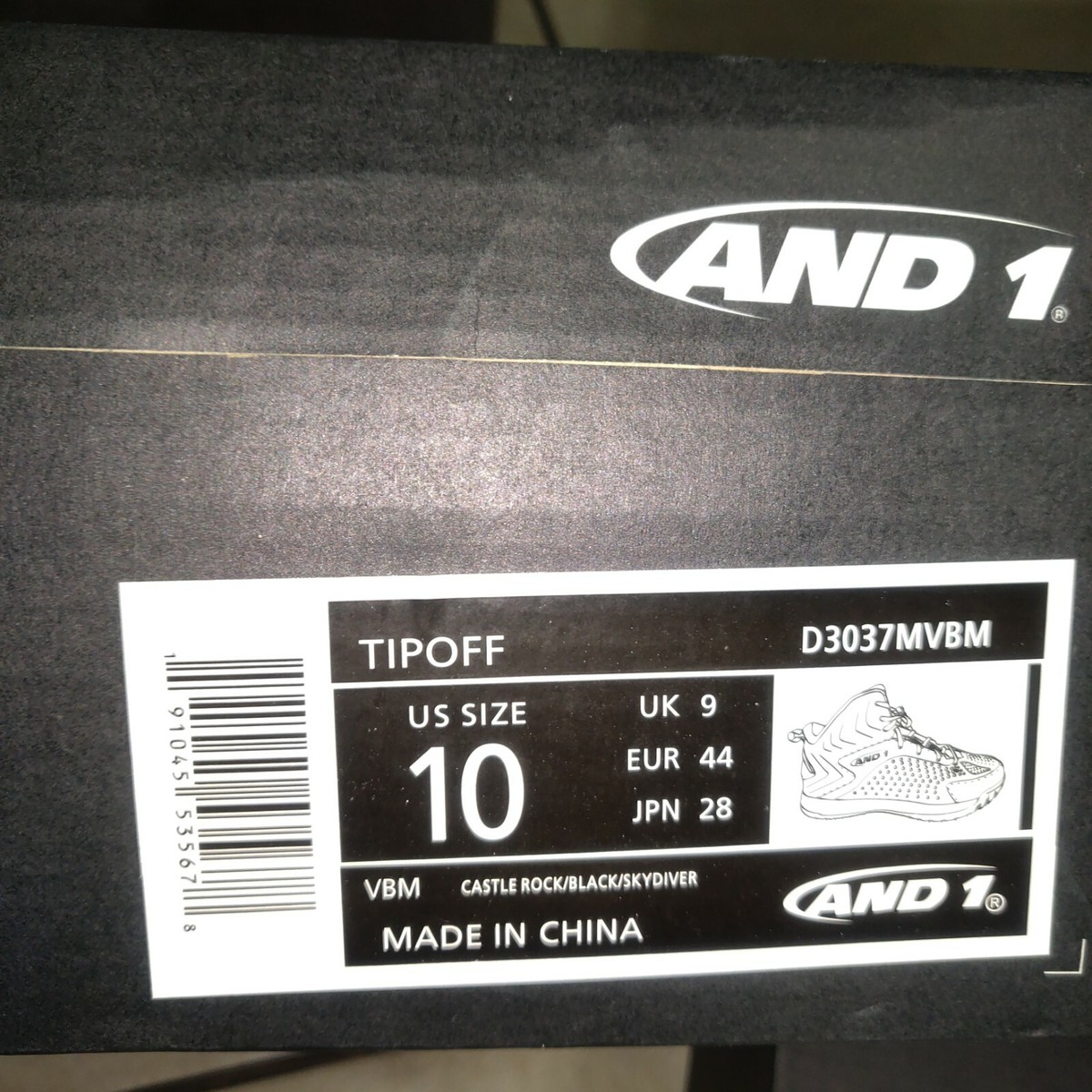 And1 Tipoff atletics shoes men display picture 2