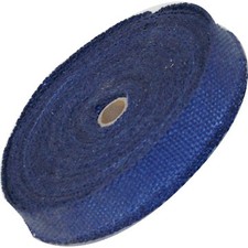 2 X 100 Fiberglass Exhaustheader Wrap Blue 2 X 100 Fiberglass Exhaustheader Wrap Blue