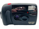 Pentax Pc-100 Focus Free Auto Winding 35mm Film Point & Shoot Camera w/Case Nob