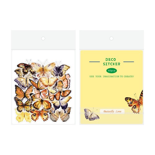 40 Stck. Schmetterling Aufkleber Vinyl Skateboard Gepäck Laptop Auto Aufkleber Dope 2024 - Bild 17 von 19