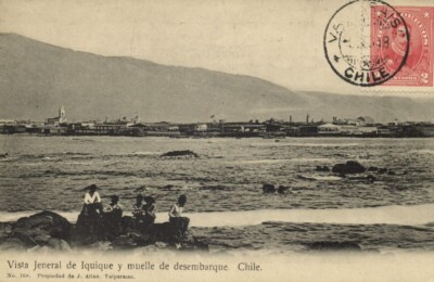 Recuerdos de Nicaragua, Corinto Central America Postcard