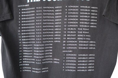 Vintage Cliff Richard From a Distance the Tour 1990-91 t-shirt