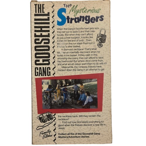 The Goosehill Gang The Mysterious Strangers VHS Movie 1990 Family Films - Imagen 4 de 11