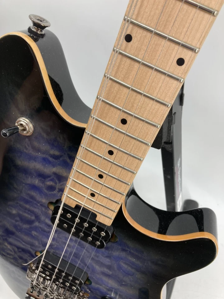 EVH Wolfgang WG Standard Black/Purple Electric Guitar - Image 4 of 4