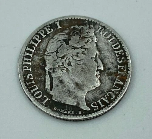 Pièces de monnaie françaises 1 francs argent sur Louis-Philippe