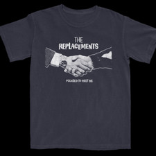 The Replacements band Pleased to meet you black T-shirt Unisex S-5Xl TA5520