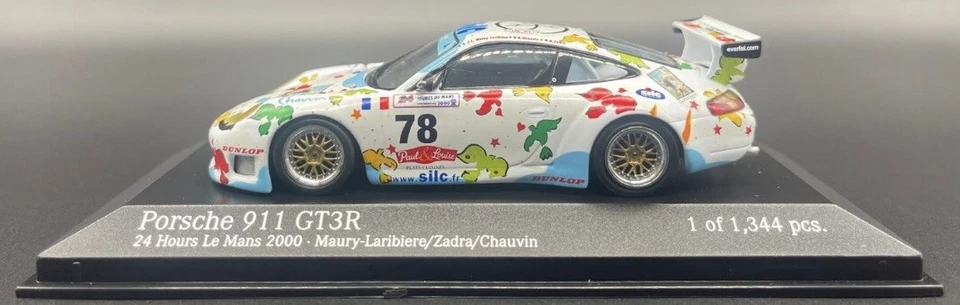 Minichamps Porsche 911 GT3-R Le Mans 2000 Noel Del Bello Zadra 430006978 em escala 1/43 - Imagem 2 de 4