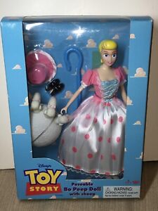 12â TOY STORY Original BO PEEP Three Head Sheep Barbie Size Doll MINT NRFB | eBay