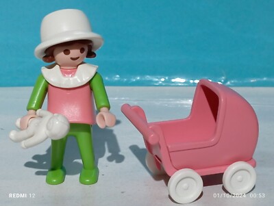PLAYMOBIL DE L'OUEST de l'époque victorienne. Avec pipe et journal EUR