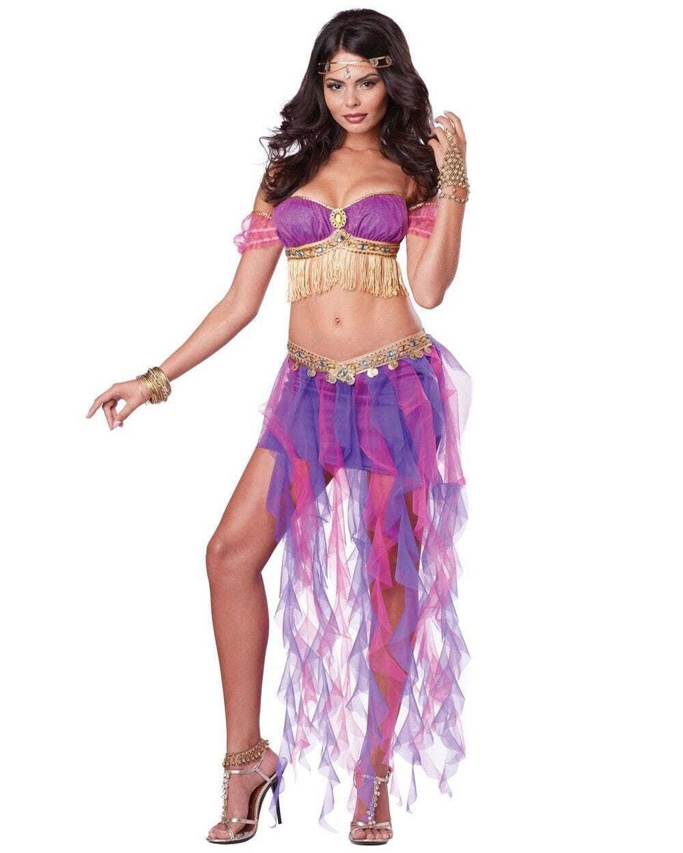 CL515 Belly Dancer Arabian Genie Aladdin Jasmine Princess Party