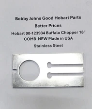 NEW Hobart Buffalo Chopper 18” COMB Hobart 00-123934 Made USA  Stainless Steel 