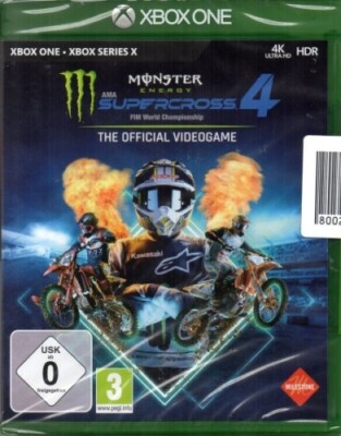 Monster Energy Supercross - The Official Videogame 4 - Xbox one - Neu / OVP