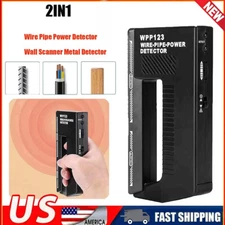 Handheld Wpp123 Wire Pipe Power Detector Wall Scanner Metal Detector JQ