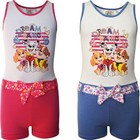 Mädchen ER1215 Paw Patrol Ärmel Playsuit Größe: 98-116