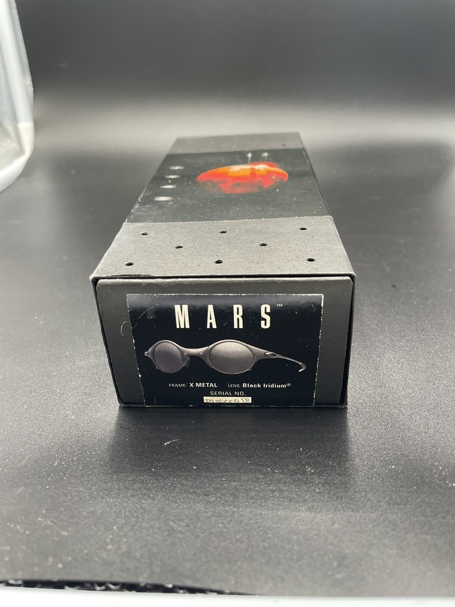Oakley Mars X-metal w/ Black Iridium Lenses Serial 0000018 RARE