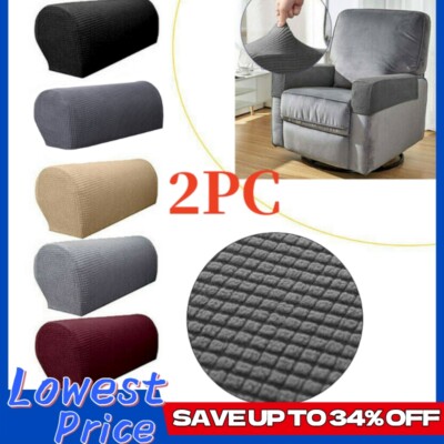 Removable Stretch Arm Chair Covers for Sofa Arm Caps Couch Soft