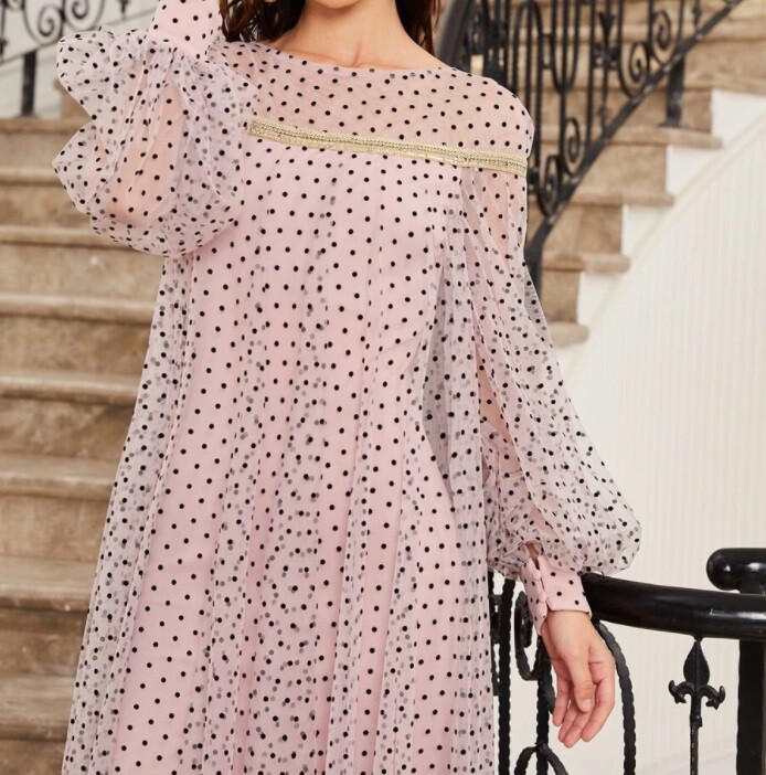 ruched bust lantern sleeve swiss dot dress Amazon.com: Women's Dresses Ruched Bust Lantern Sleeve Swiss Dot Dress Dress for Women (Color : Dusty Pink, Size : Large) : Clothing, Shoes & Jewelry
