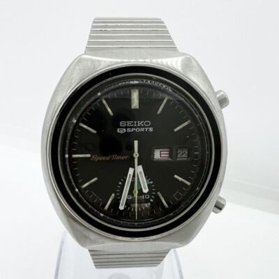 Seiko 5 Sports Speed   Timer Date 6139-8002 126165 Automatikaufzug AT SS