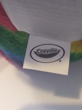 Build A Bear Crayola Collab Bear Rainbow Color 16in Excellent Condition