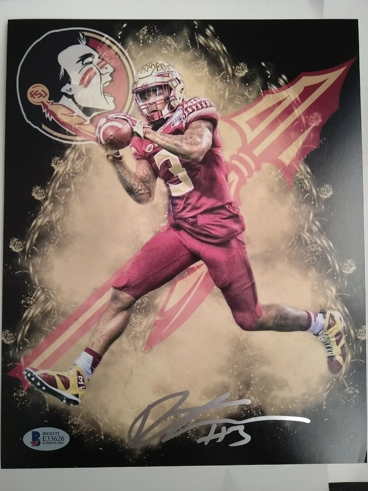 Derwin James Autographed Signed Florida State Seminoles custom photo - Beckett 