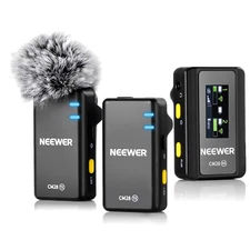 NEEWER CM28 Wireless Lavalier Microphone System for iPhone/Android/PC/Camera