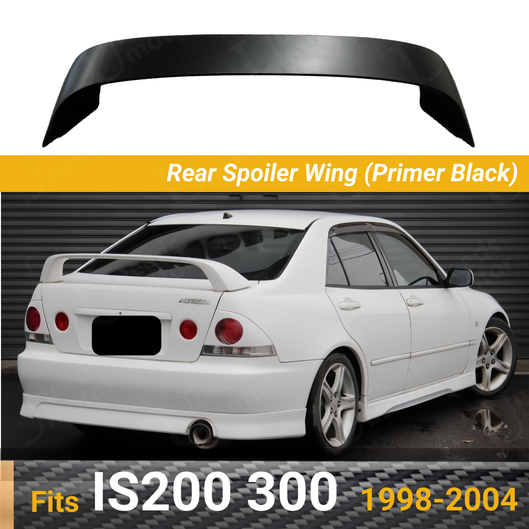 Fits 1998-2004 Lexus IS200 300 Primer Black OE Style Altezza Rear