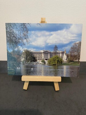 Vintage Postcard The East Front of Buckingham Palace from St James's Park