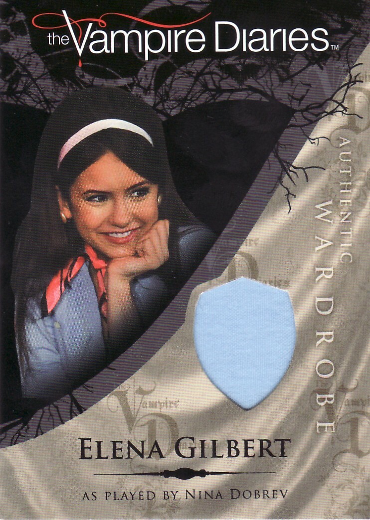 The Vampire Diaries Season 1 Costume / Wardrobe Card Selection eBay