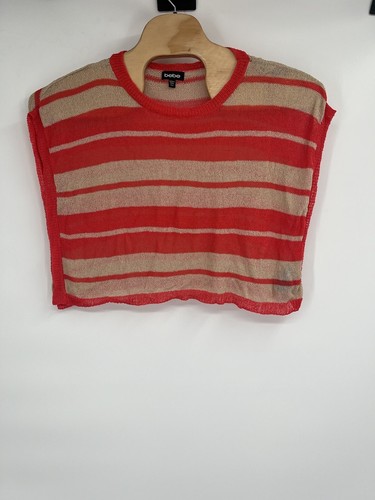 Top Manches Courtes Rayé Bebe - Taille Petite (PS) - Occasion En Excellent état